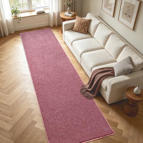 2x10 Red/White Runner Rug Washable Non-Slip for Kitchen Hallway Bathroom - Image 4