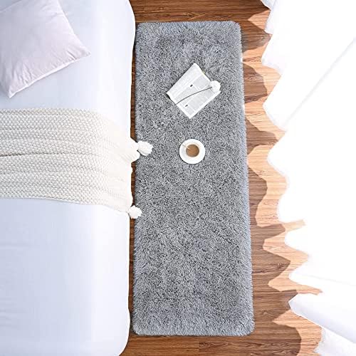 Chicrug Soft Runner Rug for Bedroom Living Room Plush Fluffy Rugs 2x6 - Image 6