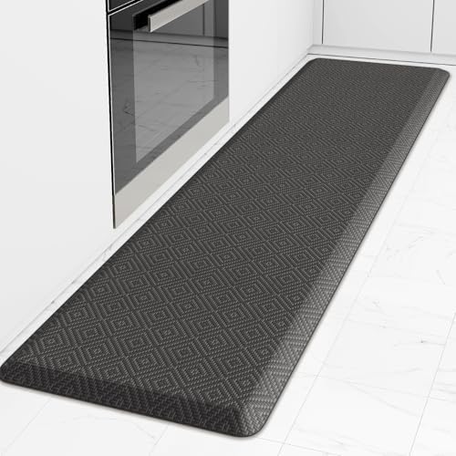 Anti-Fatigue Kitchen Mats for Floor Standing and Comfort Desk Mats 17"x60" by Mattitude