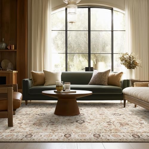 Machine Washable Rugs for Living Room: 6x9 Area Rugs for Bedroom - Image 2