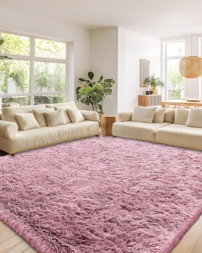 Smiry Area Rugs for Living Room Bedroom 3x5 ft, Fluffy Washable Carpet - Image 6