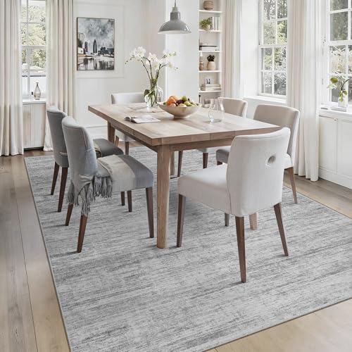 8x10 Area Rugs for Living Room,Modern Abstract Non-Slip Backing Washable Rugs,Soft Thin Large Area Rug，Stain Resistant Carpets for Bedroom Dining Room Home Decor - Image 6