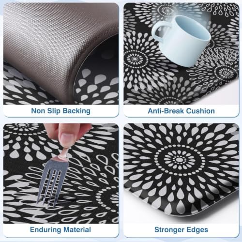 LuxStep Kitchen Mats for Floor,Cushioned Rug Anti-Fatigue for Kitchen Decor - Image 5