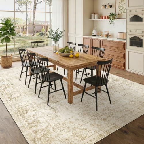 Homemate Washable Rug 6x9 Area Rugs - Vintage Rugs for Living Room by Homemate