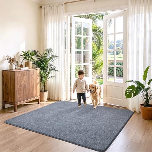 Keeko 4x4 Square Area Rugs for Living Room Bedroom,Soft Washable Carpet - Image 5