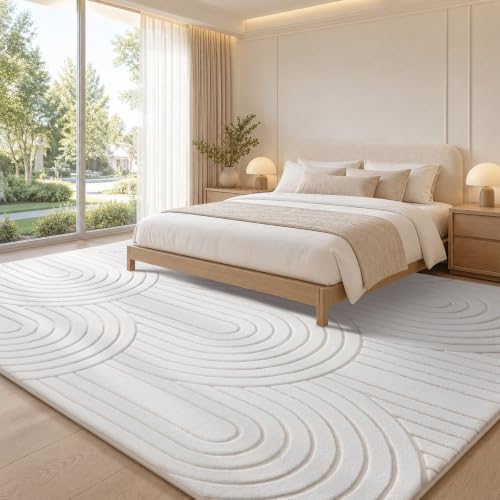 Sour Lemon Area Rugs 9x12 Living Room Bedroom, Large Rug Apricot - Image 7
