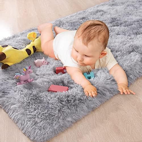 Chicrug Soft Runner Rug for Bedroom Living Room Plush Fluffy Rugs 2x6 - Image 2