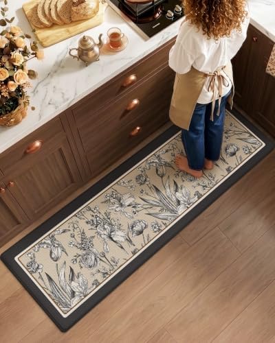LUMI Kitchen Mats for Floor Cushioned Anti Fatigue Runner Rug, 24x59 - Image 4