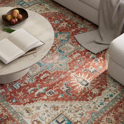 Machine Washable Rugs for Living Room: 9x12 Area Rugs for Bedroom - Image 5