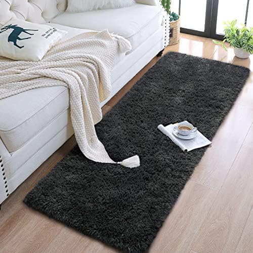 Chicrug Soft Runner Rugs for Bedroom Living Room Plush Fluffy Rug 2x6 - Image 5