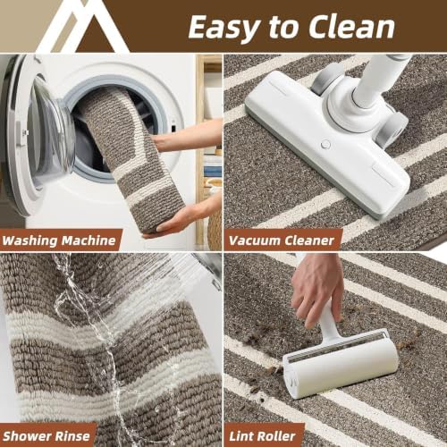 COSY HOMEER Long Kitchen Floor Mats and Rugs Non Slip Washable,24"x79" - Image 6