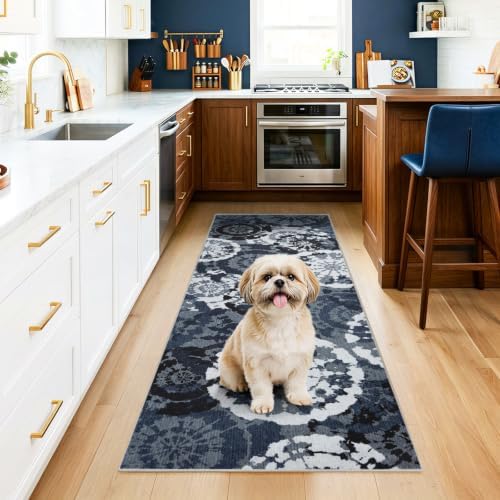Washable 2x6 Runner Rugs for Hallway, Boho Runner Rug for Entryway - Image 3