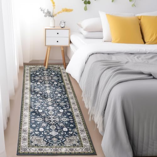 Ophanie Black Velvet Area Rugs 2x6 for Bedroom Living Room, Fluffy Shag Fuzzy Carpet, Plush Shaggy Rug, Indoor Carpet for Kids Boys Dorm Home Decor Aesthetic, Nursery with 99 pcs Pile fibers - Image 2