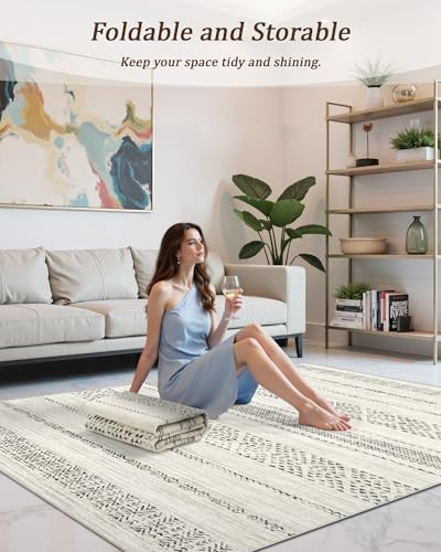 Miukiki Hallway 2x8 Runner Rug Washable Non Slip Kitchen Rug Grey - Image 5