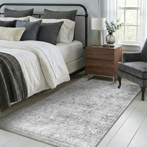 Homemate Washable Rug 4x6 Area Rugs - Vintage Rugs for Living Room by Homemate