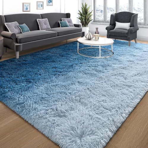 Tepook Soft Fluffy Rugs for Living Room, 5x8 Shaggy Area Rug for Bedroom by Tepook