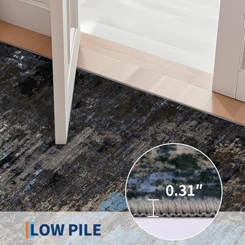 GarveeHome Abstract Area Rugs 5x7 Ultra-Soft Modern Indoor Grey Brown - Image 7