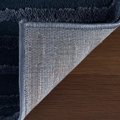 nuLOOM Kailani Blue Abstract Washable Area Rug, 10' x 13' - Image 5