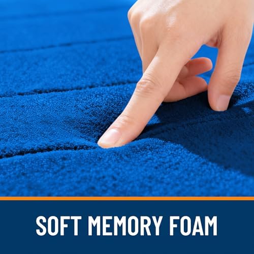 OLANLY Memory Foam Long Bathroom Rugs Runner 59x20, Super Soft Absorbent - Image 5