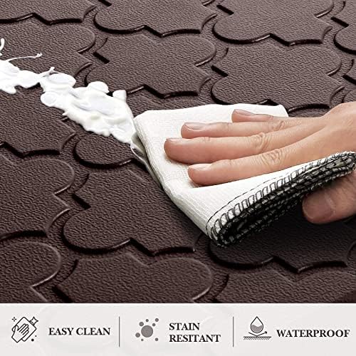 Kitchen Mat 2 PCS Cushioned Anti-Fatigue Floor Mat Standing Mat for Kitchen - Image 4