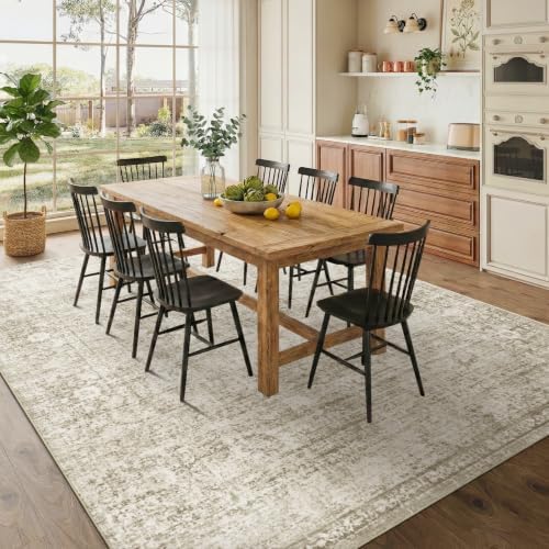 Homemate Washable Rug 6x9 Area Rugs - Vintage Rugs for Living Room by Homemate