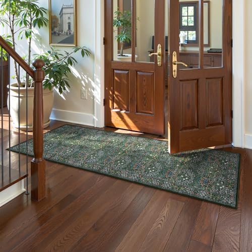 Lahome Floral Washable Runners for Hallways, 2x6 Kitchen Runner Rug - Image 3