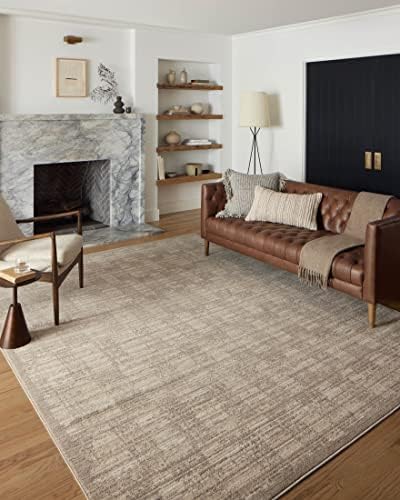 Loloi Darby Pebble/Sand 4'-0" x 6'-0" Accent Rug by Unknown