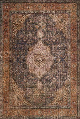 Loloi Loren Plum/Multi 2'-6" x 7'-6" Runner Rug by Unknown