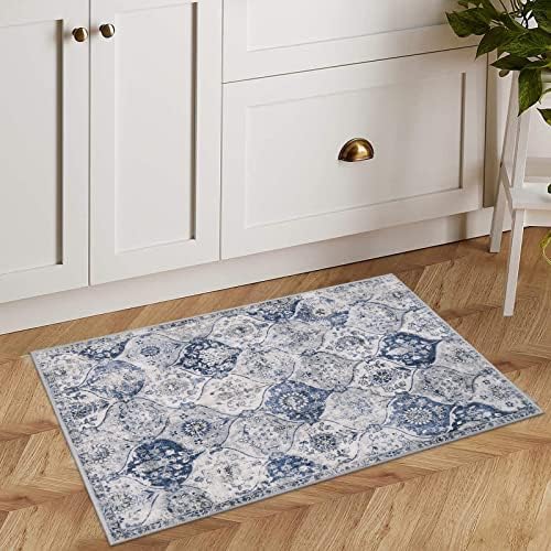 Lahome Moroccan Washable Rug, 2x3 Kitchen Rugs for Entryway Bathroom - Image 3
