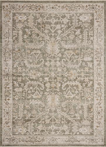 Loloi Magnolia Home Pace Forrest/Natural 7'-10" x 10' Area Rug - Image 4