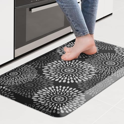 Kitchen Mat Water-Resistant Kitchen Rugs Cushioned Anti-Fatigue Floor Mat by LuxStep