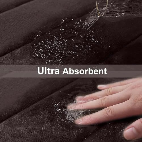 Buganda Memory Foam Bath Mat 35 x 24, Ultra Soft Absorbent Bathroom Rugs - Image 5