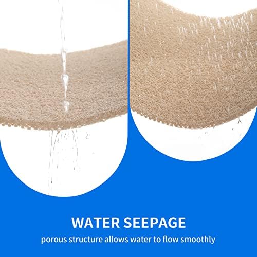 Hargiis Non Slip Bathtub Mat, Anti Slip Shower Mat, Fast Drying Bath Tub Mats, Foot Scrubber Mat, Anti Slip Mat for Tub, Floor, Bathroom, Home, Kitchen, Hotel (Beige 24"x16") - Image 6