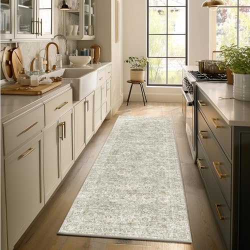 Machine Washable Hallway Runner Rug: 2'x6' Kitchen Rugs by NoiFamo