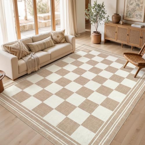 cotiled Boho 10x14 Area Rug for Living Room: Large Moroccan Washable Rug by COTILED