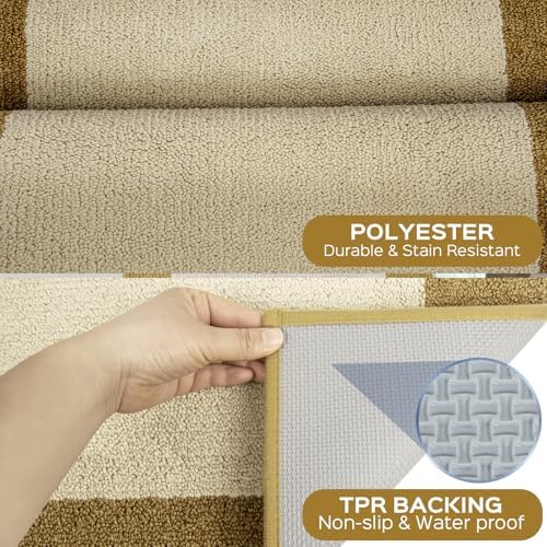 Kitchen Runner Rug 24" x 70" for Hallway, Floor, (Roll Packing) - Image 3