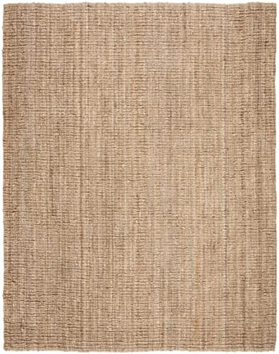 SAFAVIEH Natural Fiber Area Rug 11x15, Jute Knotted X-Large Natural NF447A - Image 3