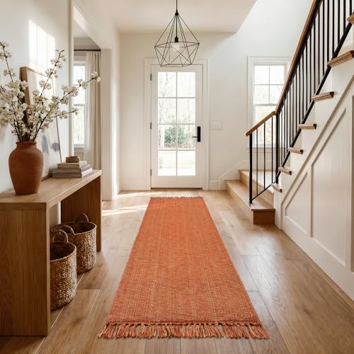Collive Fall Bathroom Runner Rug, 2.6' x 7' Washable Long Kitchen Rugs - Image 6