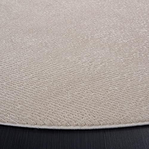 SAFAVIEH Revive Round Rug 6'7", Modern Beige REV102B - Image 6