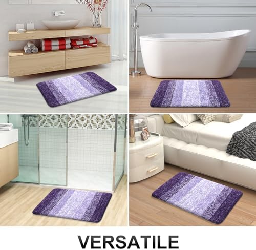 OLANLY Bathroom Runner Rug 45x27, Extra Soft Absorbent Microfiber Bath Rugs - Image 7
