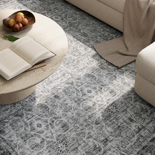 Machine Washable Rugs for Living Room: 6x9 Area Rugs for Bedroom - Image 5