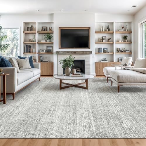 Valenrug 3x5 Area Rug Non Slip, Washable Entryway Rug for Bedroom Grey by Valenrug