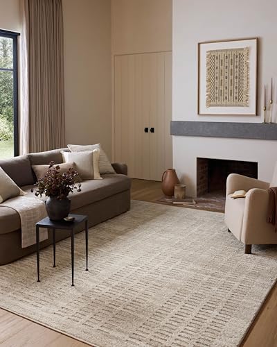 Loloi Amber Lewis Monty Ivory/Beige 5'-3" x 7'-6" Accent Rug by Unknown