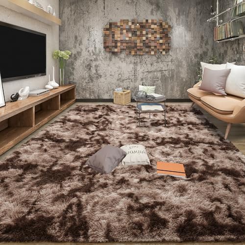 Tepook 9x12 Soft Fluffy Area Rugs for Living Room Bedroom by Tepook
