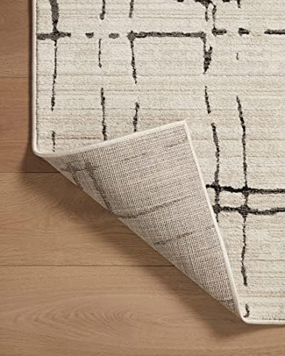 Loloi Darby Sand/Dk. Grey 4'-0" x 6'-0" Accent Rug - Image 7
