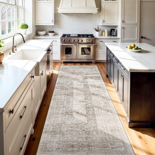Washable Runner Rug: 10ft Runners for Hallways Soft Non Slip Kitchen Rugs - Image 3
