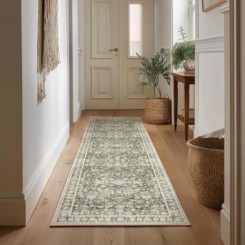 Machine Washable Hallway Runner Rug: 2'x6' Kitchen Rugs - Image 3