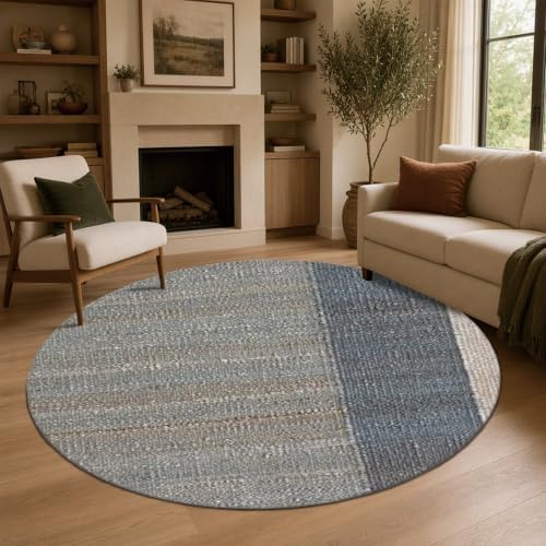 Area Rug for Living Room 5 Round Washable Rug by Unknown