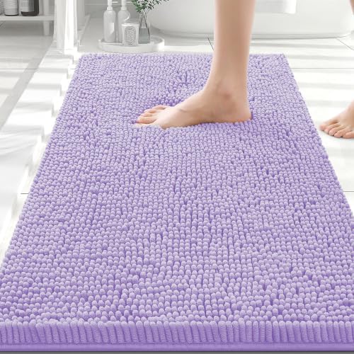 Smiry Bathroom Rugs 30X20, Luxury Chenille Extra Soft Absorbent Bath Mat by Smiry