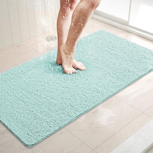 LuxStep Shower Mat Bathtub Mat,Non-Slip Bath Mat with Drain, Quick Drying by LuxStep
